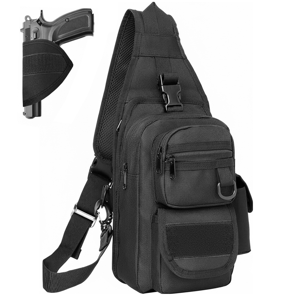 Edc Concealed Carry Backpack - Concealed Carry Pistol Gun Bag Tactical