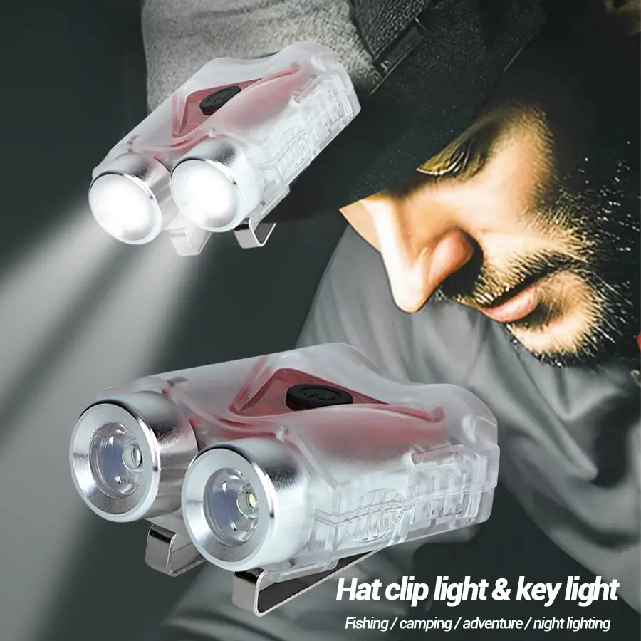 Rechargeable Hands-Free Led He - Keychain Flashlight recension och pris