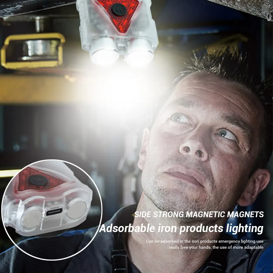 Rechargeable Hands-Free Led He - Keychain Flashlight recension och pris
