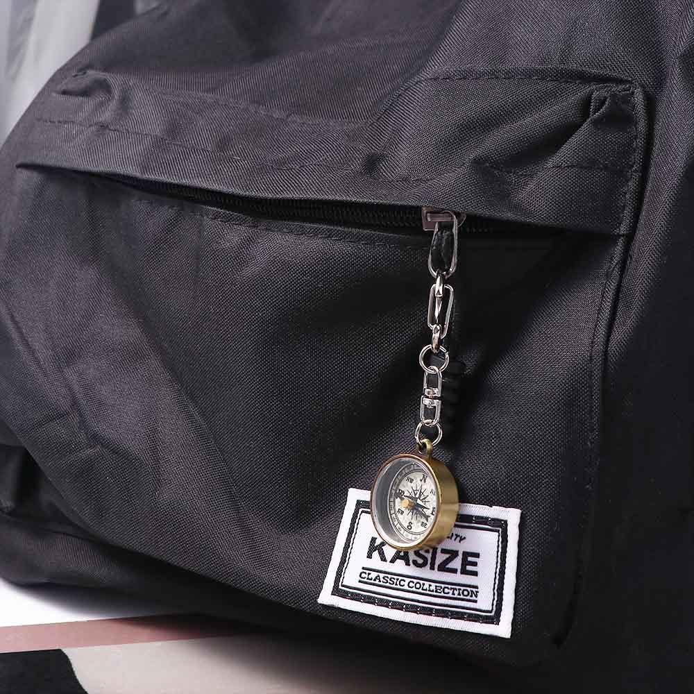 Gold Color Navigation Tools Po - Compass Keychain Mini recension och pris
