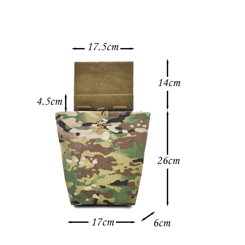 Tactical Foldable Pouch Airsof - Edc Everyday Carry recension och pris