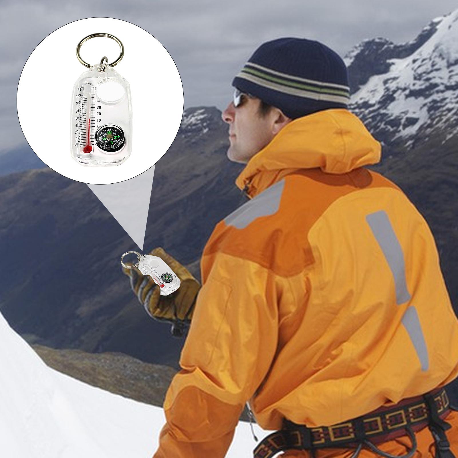Multifunction Mini Keychain Ca - Compass Keychain Mini recension och pris