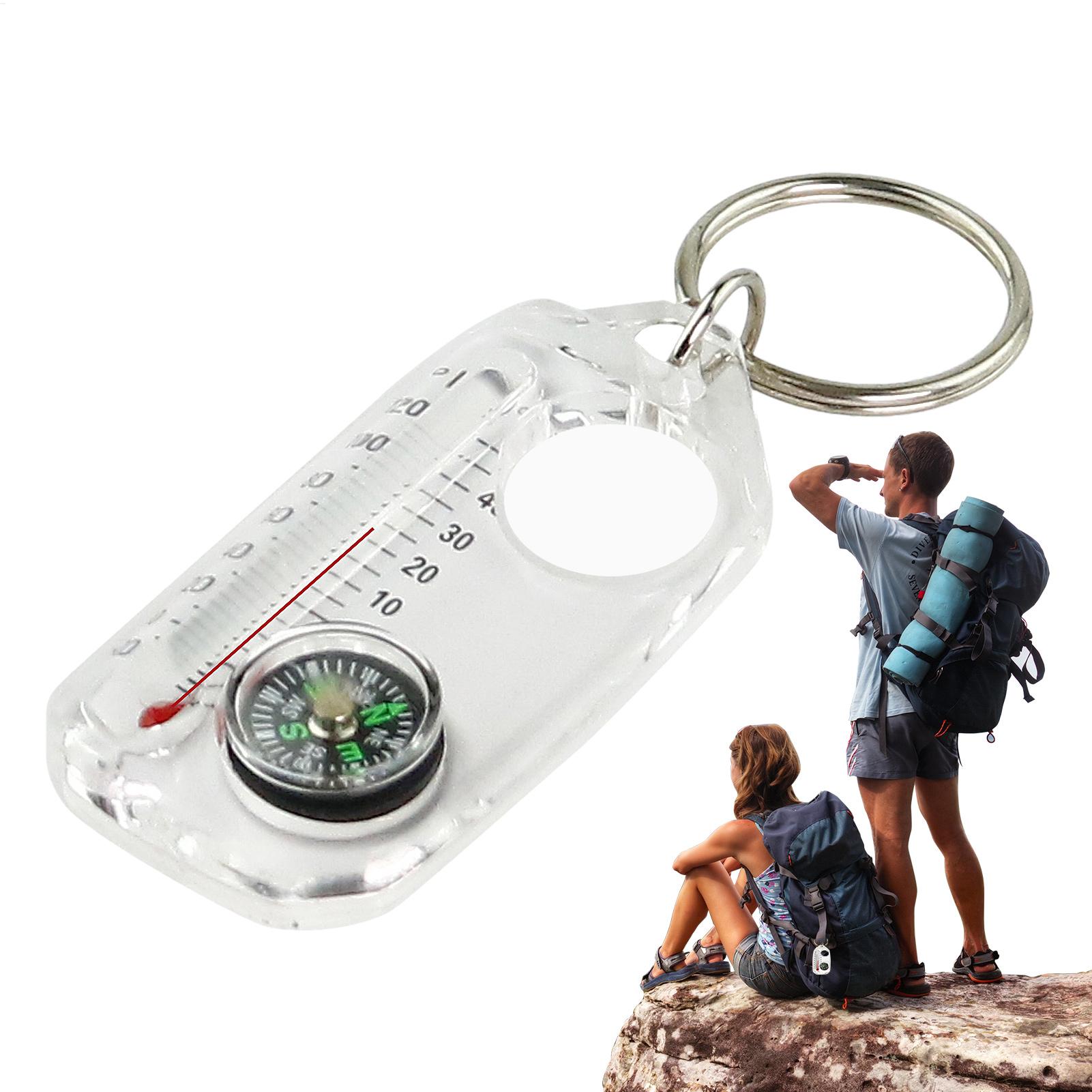 Multifunction Mini Keychain Ca - Compass Keychain Mini recension och pris