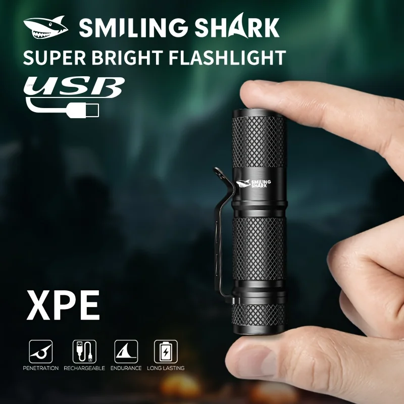New Ultra Powerful Flashlight  - Edc Carry Clip recension och pris