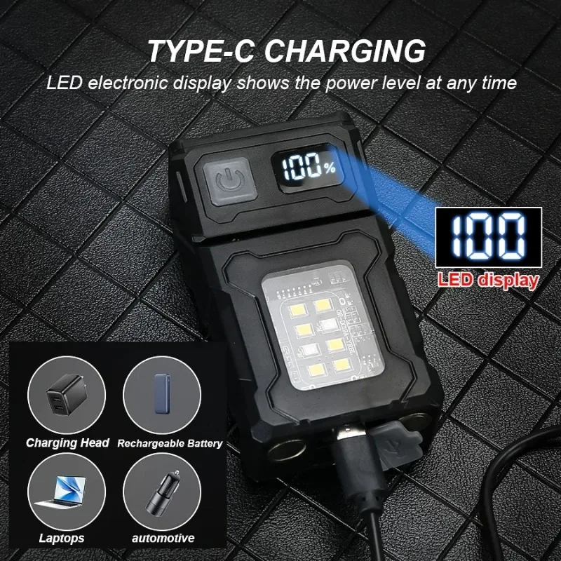 Mini LED Handheld Flashlights  - Keychain Flashlight recension och pris