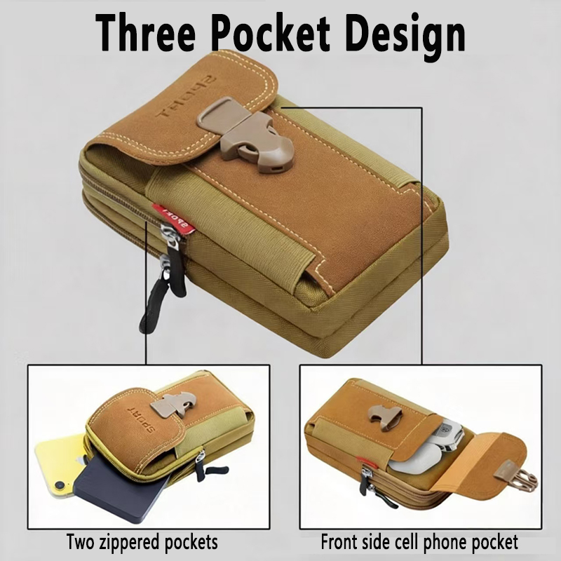 TRALOW Multi Pocket EDC Waist  - Edc Everyday Carry Bag recension och pris