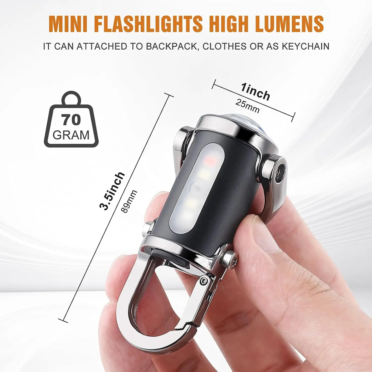 Mini Keychain Flashlight Recha - Keychain Flashlight recension och pris