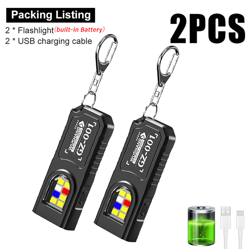 Multifunctional Keychain Flash - Keychain Flashlight recension och pris
