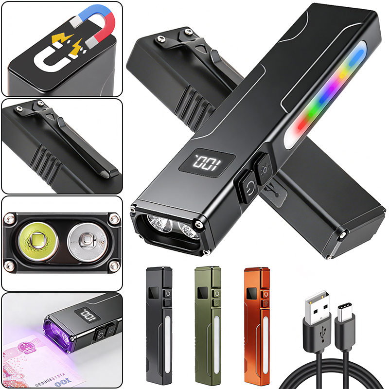 Multifunctional EDC Work Light - Edc Carry Clip recension och pris