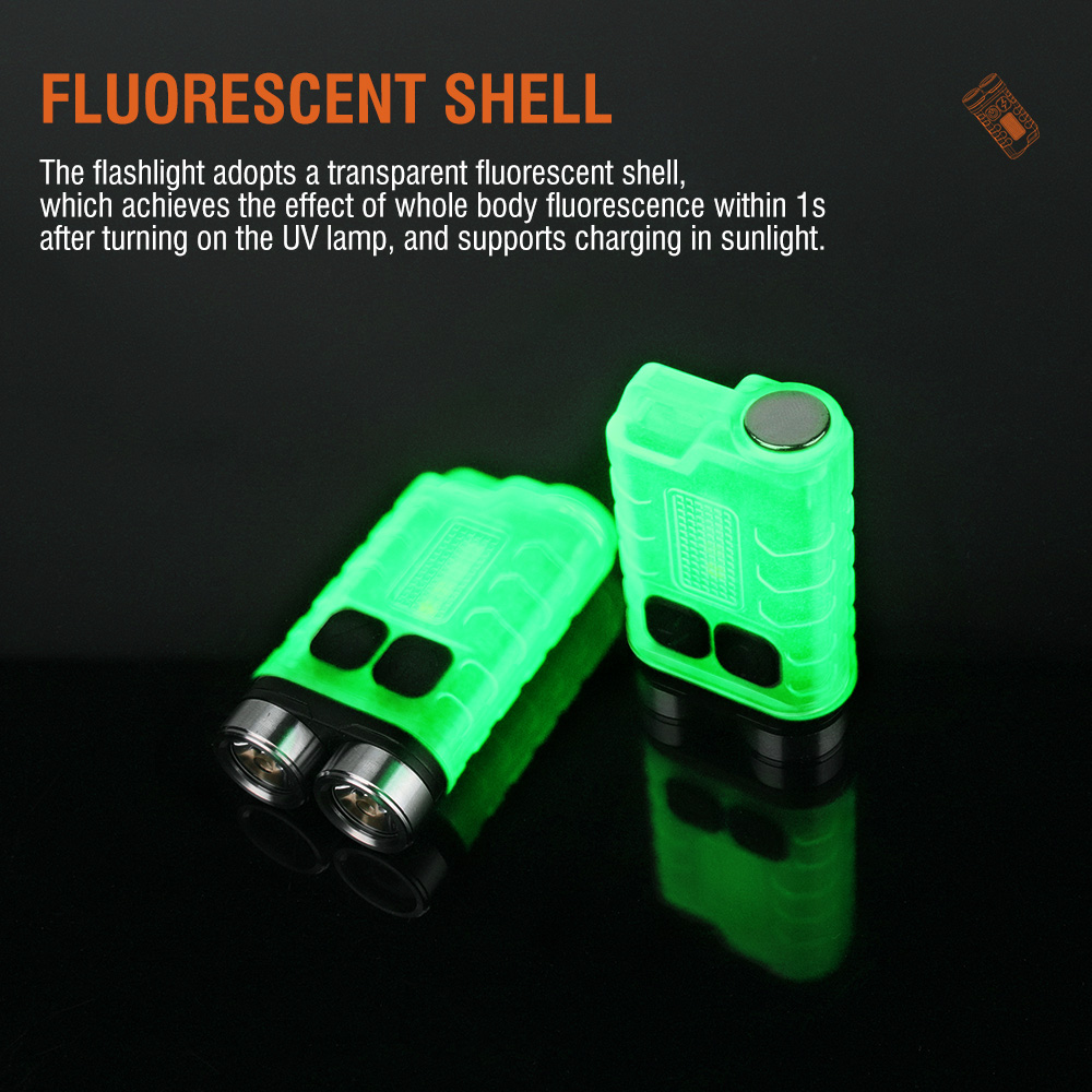 V3 EDC Flashlight Mini Keychai - Keychain Flashlight recension och pris