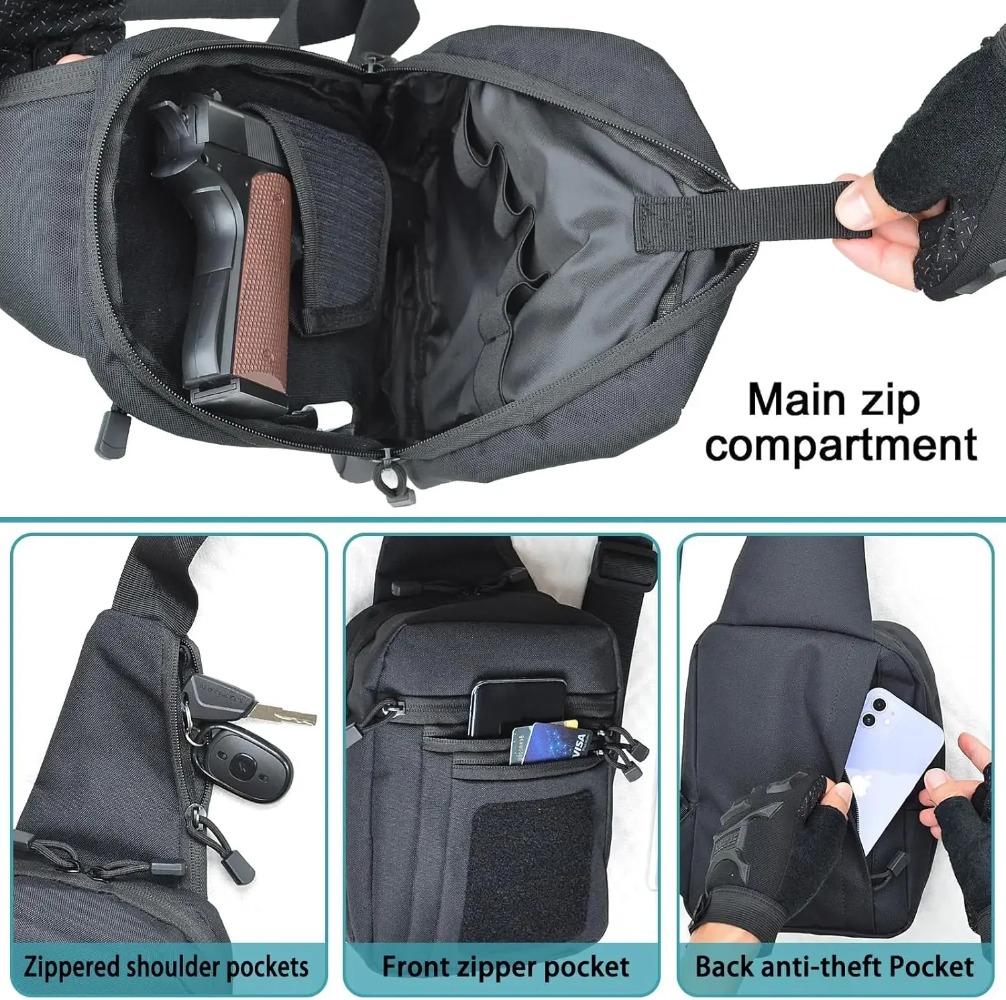 Concealed Carry Bag Tactical C - Edc Concealed Carry Backpack recension och pris