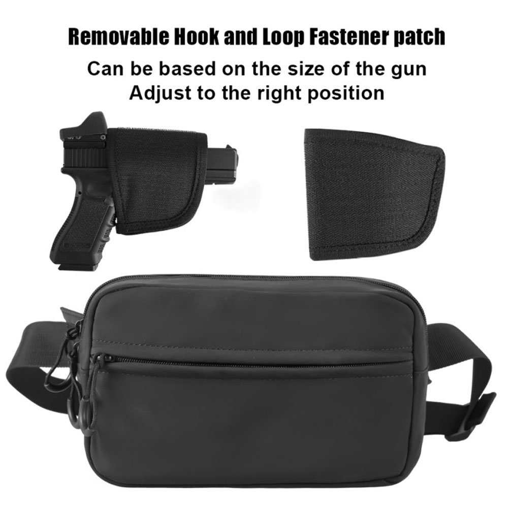 Concealed Carry Waist Bag Tact - Edc Pistol Carry Bag recension och pris