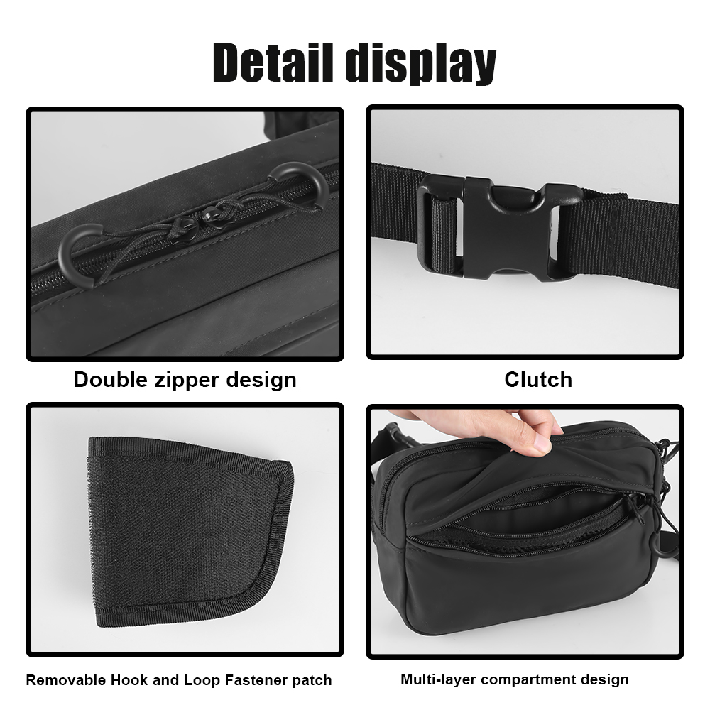Concealed Carry Waist Bag Tact - Edc Pistol Carry Bag recension och pris