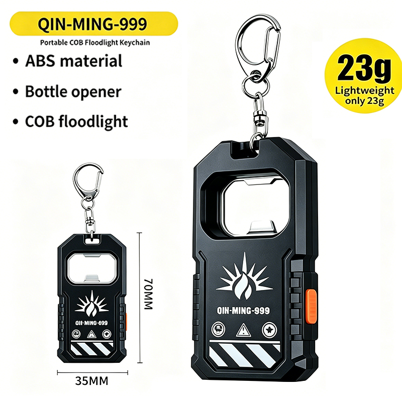 2Pcs Portable LED COB Keychain - Keychain Flashlight recension och pris