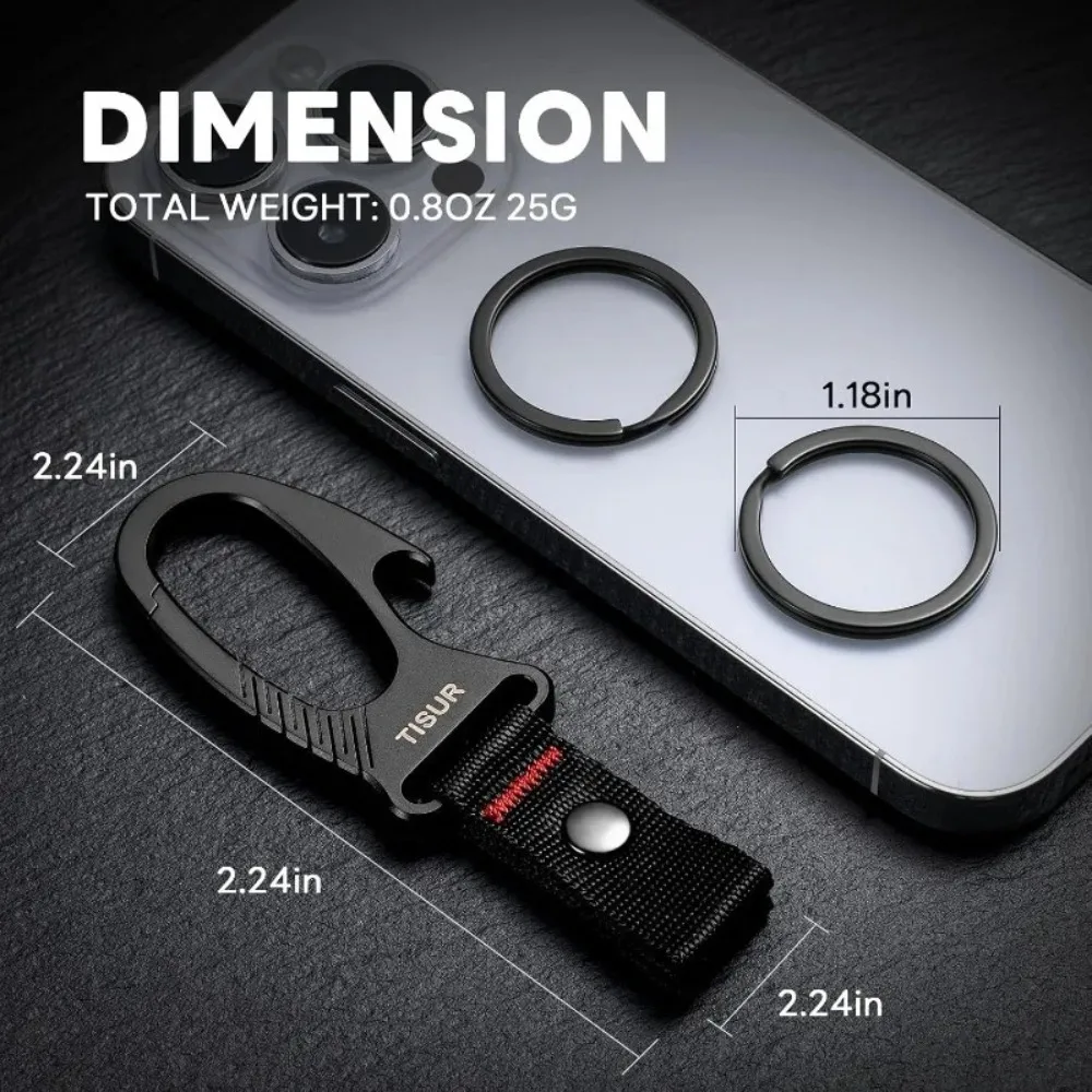 Titanium Carabiner Keychain Cl - Edc Carry Clip recension och pris