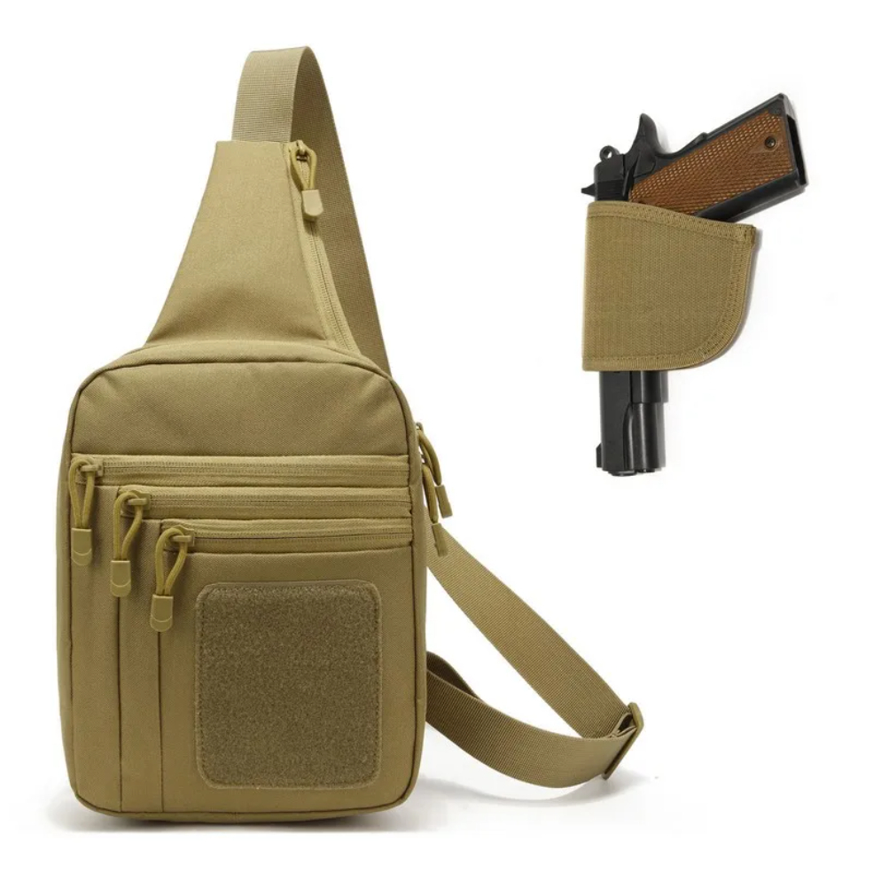 New Tactical Chest Bag Pistol  - Edc Pistol Carry Bag recension och pris