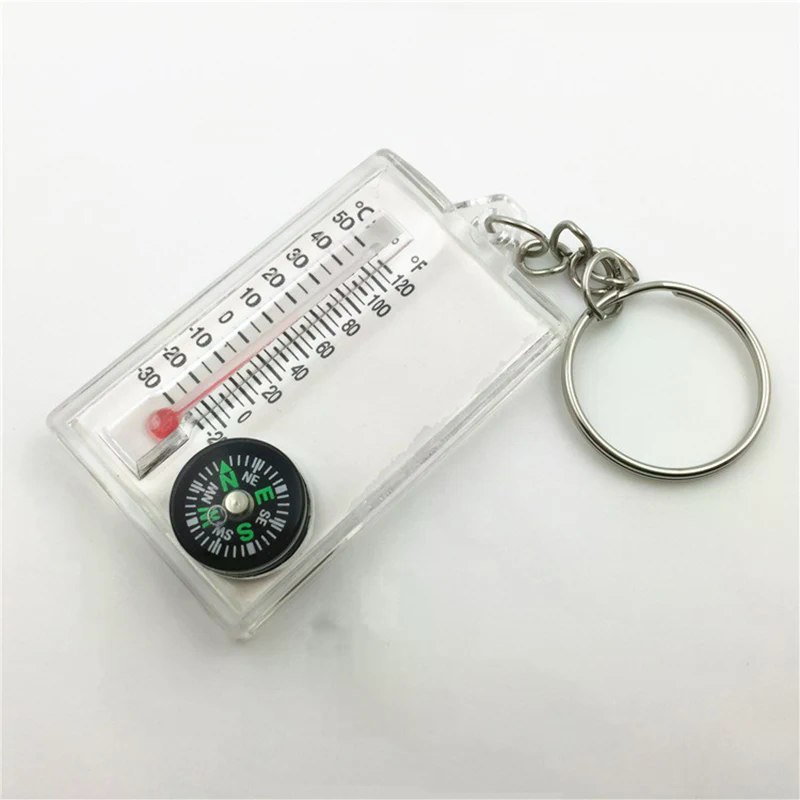 Outdoor Mountaineering Buckle  - Compass Keychain Mini recension och pris