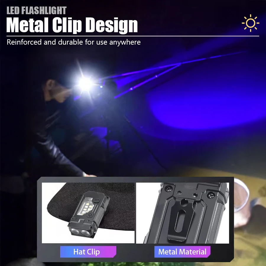 Mini Keychain EDC Flashlight - - Keychain Flashlight recension och pris