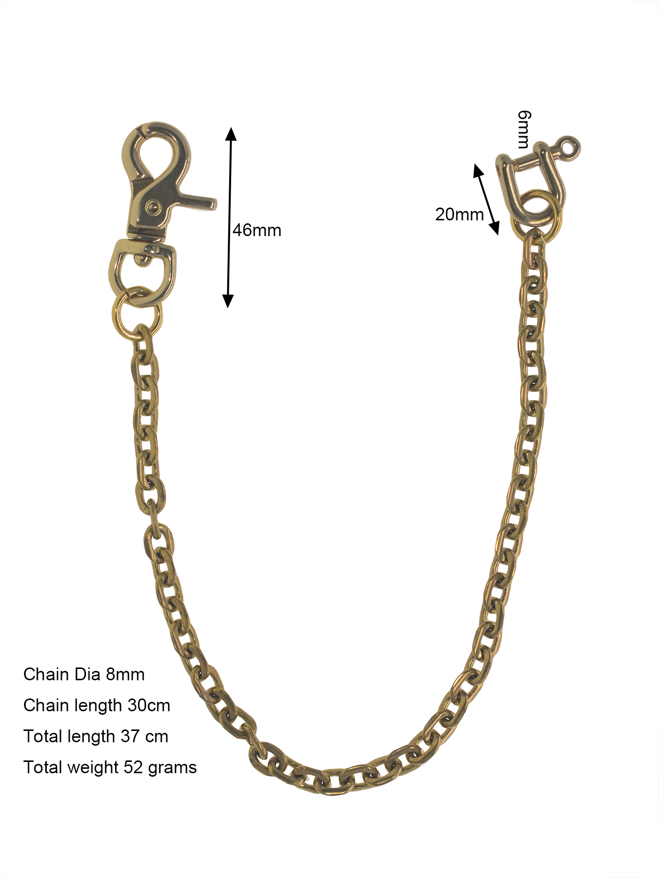 37cm short  brass Trousers Jea - Edc Carry Clip recension och pris