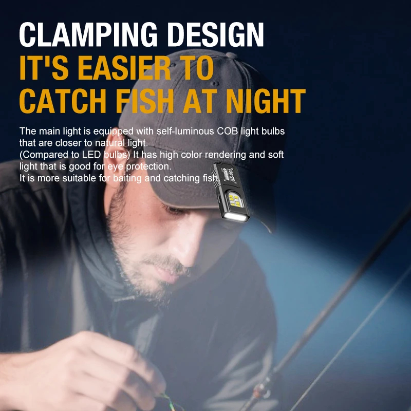 Portable Waist Hanging Keychai - Keychain Flashlight recension och pris