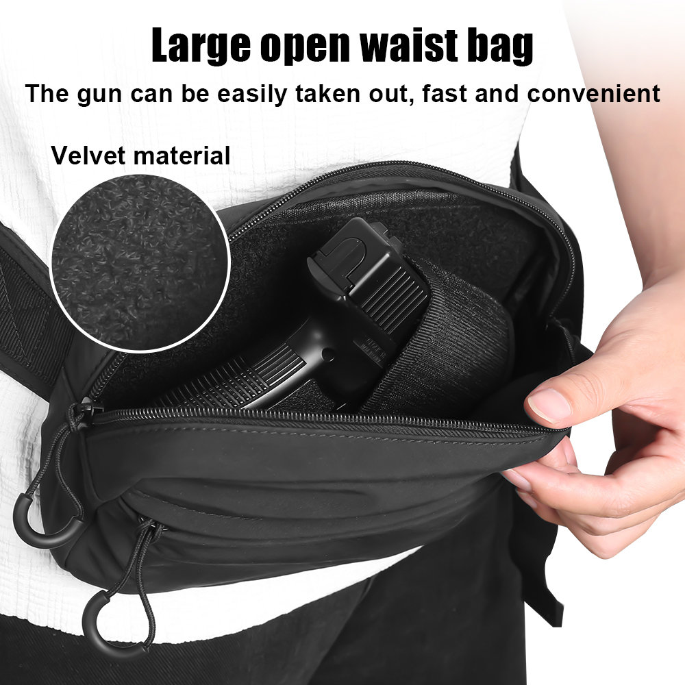 Tactical Crossbody Bag Pistol  - Edc Pistol Carry Bag recension och pris