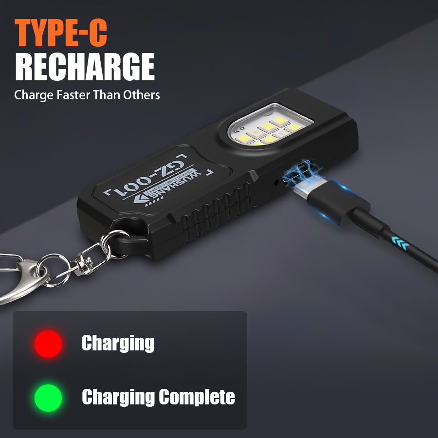 Multifunctional Keychain Flash - Keychain Flashlight recension och pris