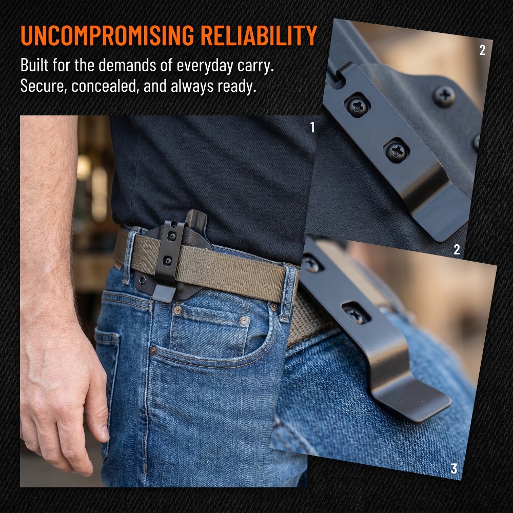 Metal Pocket Clip Back Clip Re - Edc Carry Clip recension och pris