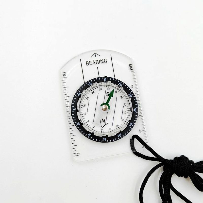 1pc/2pc New Outdoor mini Acryl - Compass Keychain Mini recension och pris