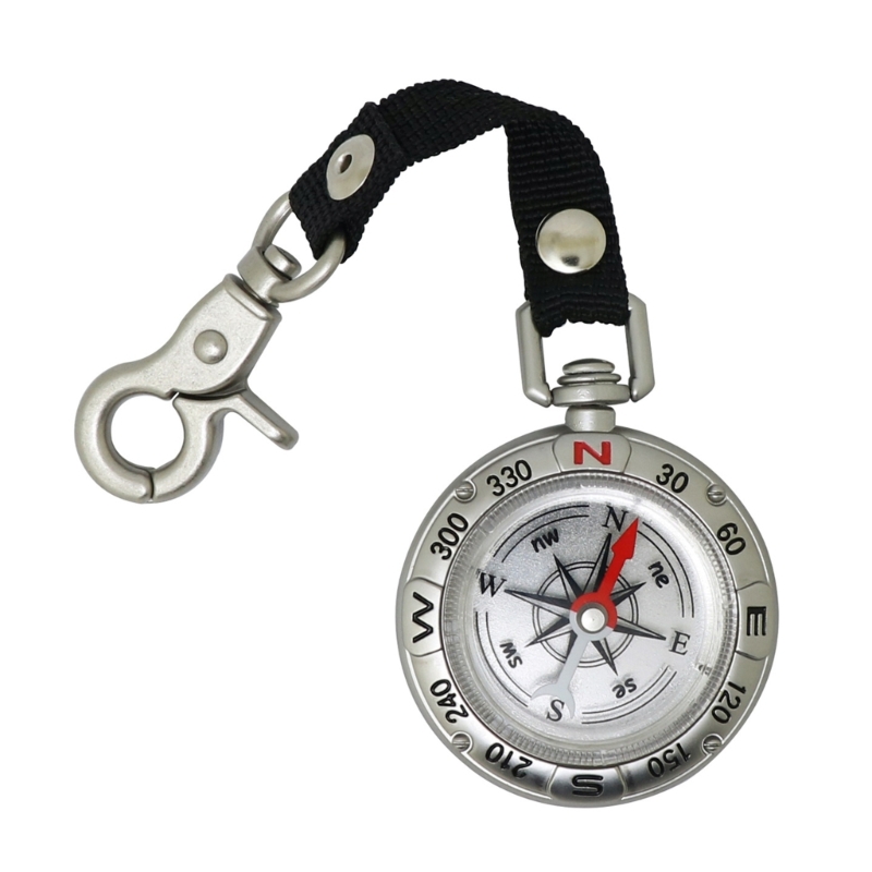 Mini Compass With Lanyard Key  - Compass Keychain Mini recension och pris