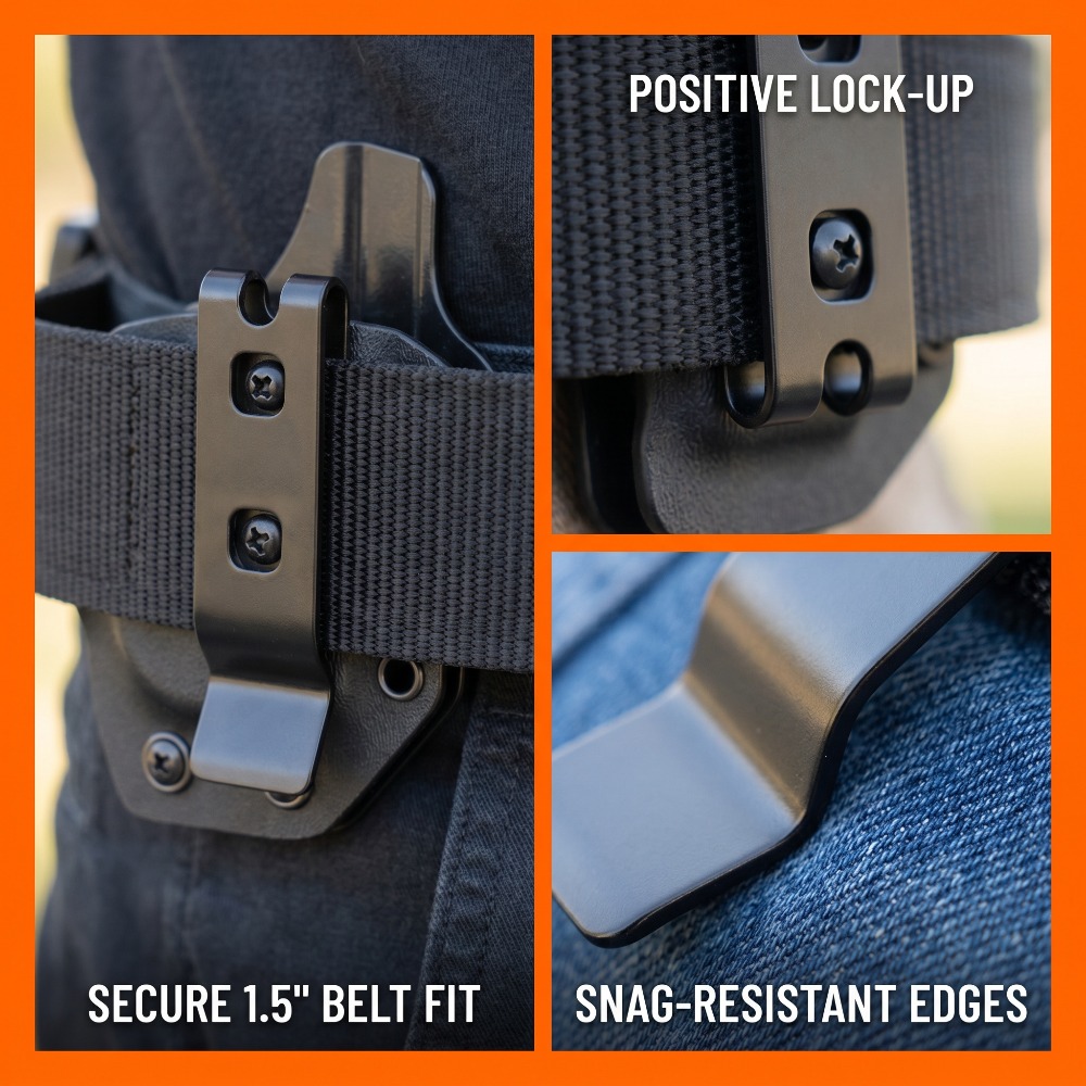 Metal Pocket Clip Back Clip Re - Edc Carry Clip recension och pris