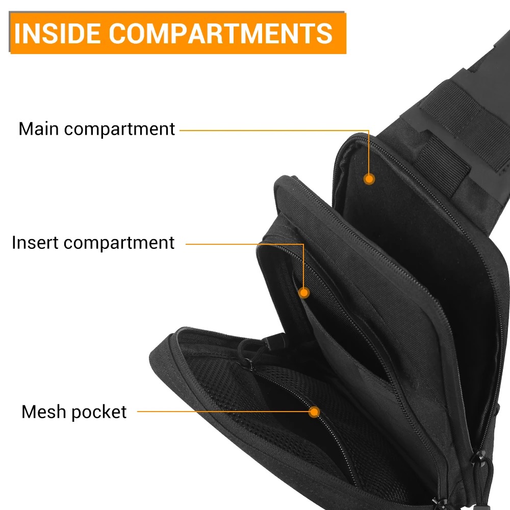 Tactical Pistol Gun Bag Concea - Edc Pistol Carry Bag recension och pris