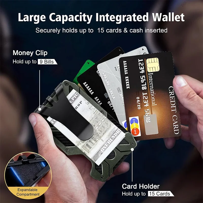 EDC Wallets Outdoor Card Holde - Edc Concealed Carry recension och pris