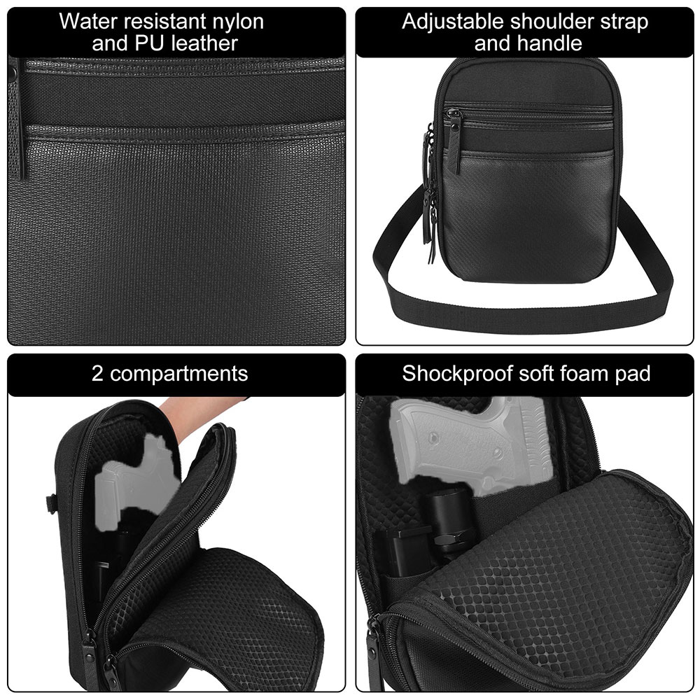 Tactical Gun Bag Concealed Car - Edc Concealed Carry recension och pris