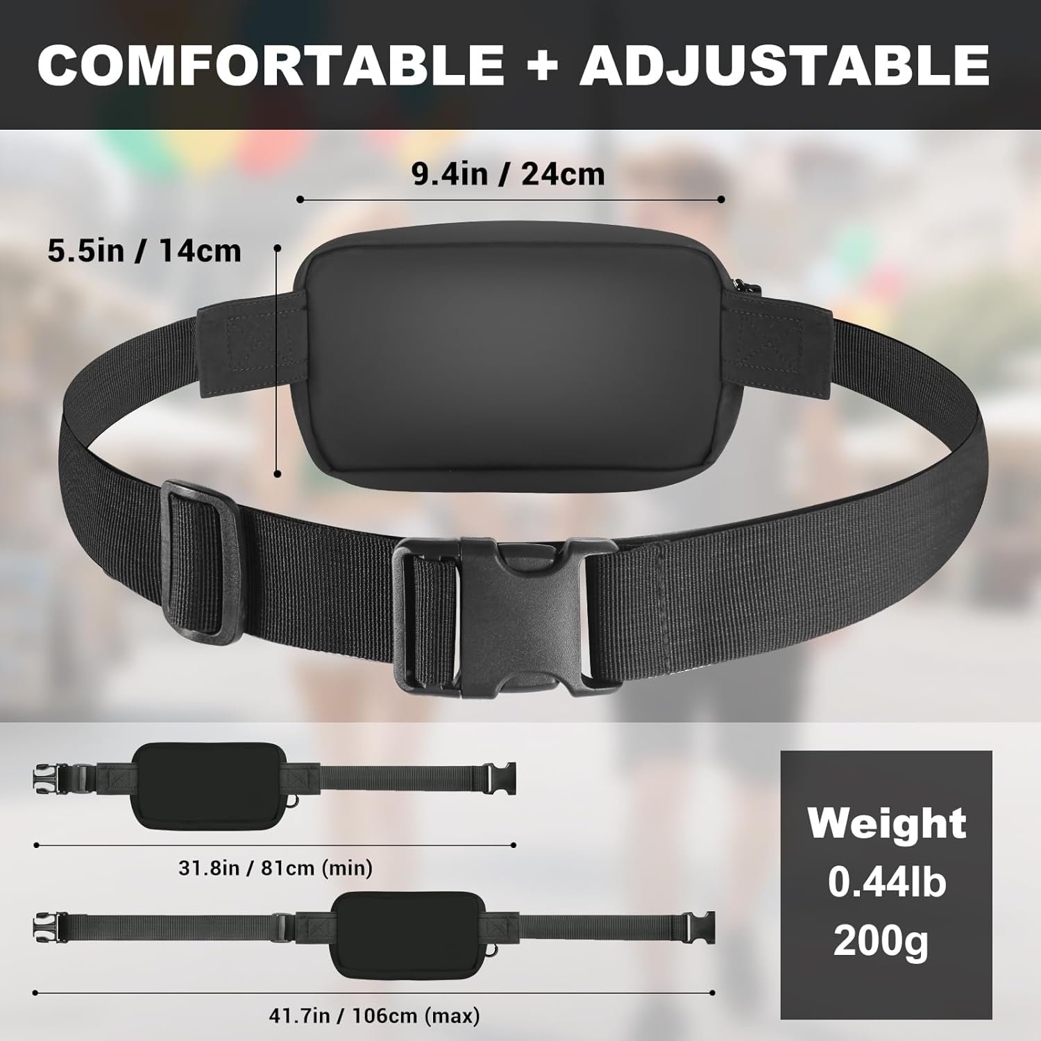 Tactical Fanny Pack with Holst - Edc Pistol Carry Bag recension och pris