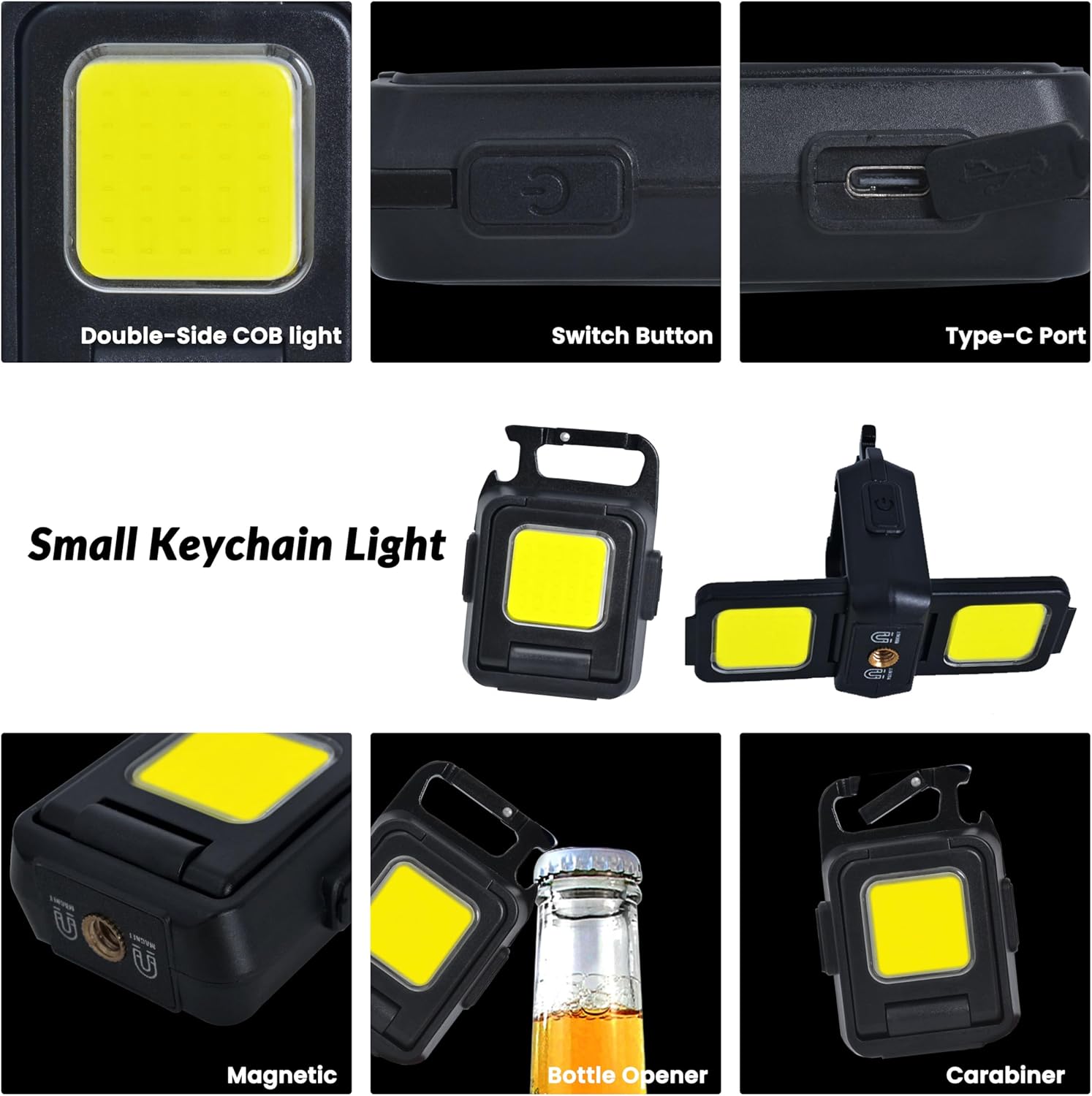 Mini Flashlight Keychain Light - Keychain Flashlight recension och pris
