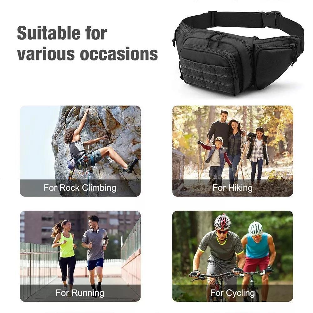 Tactical Fanny Pack for Men Co - Edc Pistol Carry Bag recension och pris