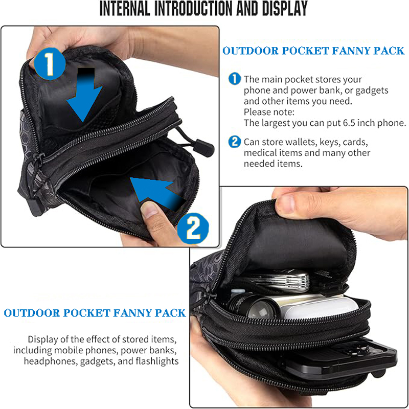 Universal EDC Tactical Molle P - Edc Carry Pouch recension och pris