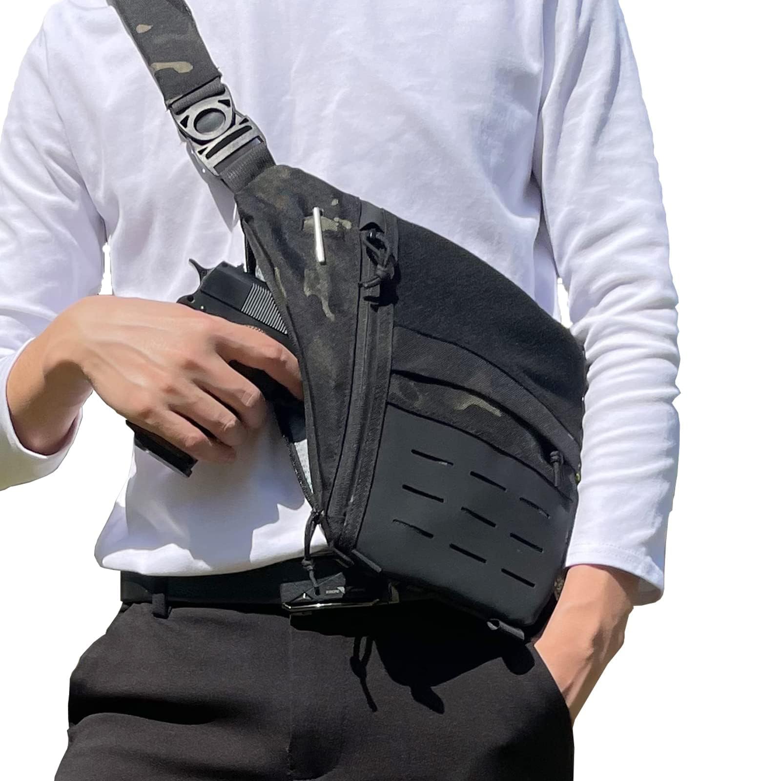 Tactical Bag Concealed Gun Bag - Edc Concealed Carry Backpack recension och pris