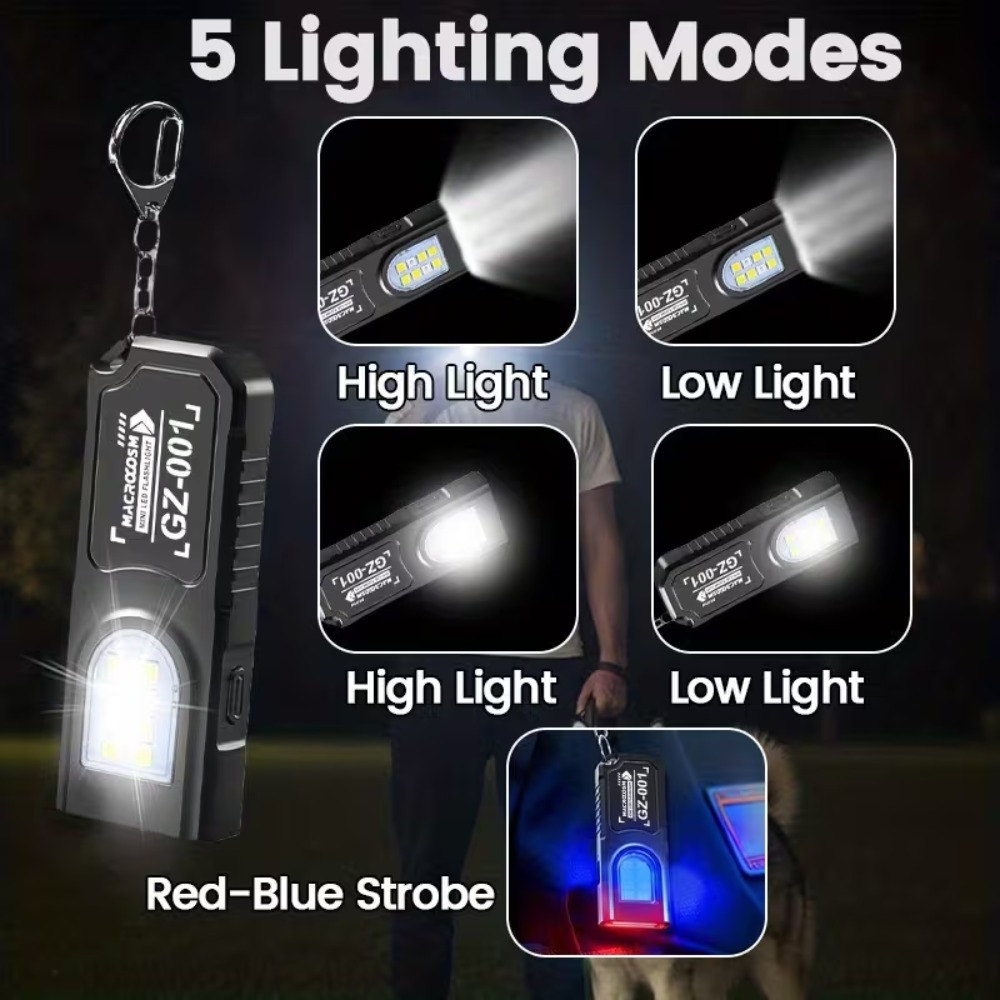 Mini COB LED Keychain Flashlig - Keychain Flashlight recension och pris