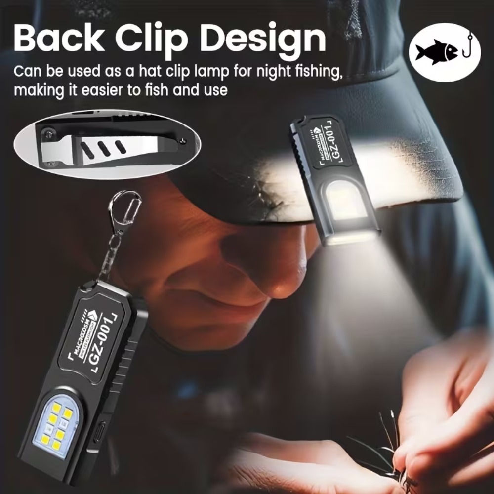 Mini COB LED Keychain Flashlig - Keychain Flashlight recension och pris